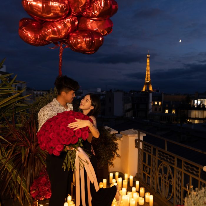 我的驚喜求婚活動已圓滿完成